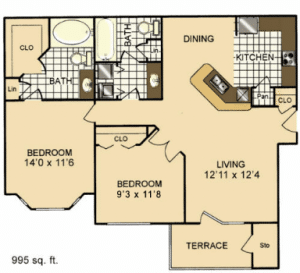 Two Bedroom Apartments For Rent in San Antonio