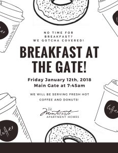 Rise And Shine Breakfast Is On Us This Friday!