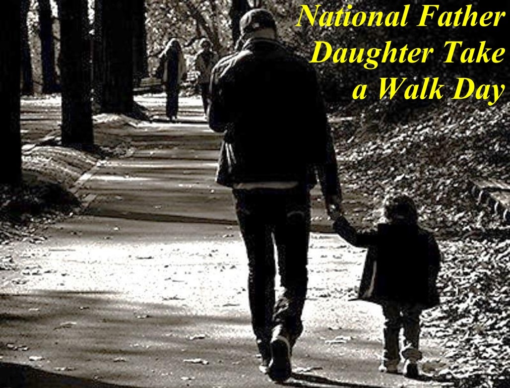 Celebrate National Father Daughter Take a Walk Day in San Antonio.
